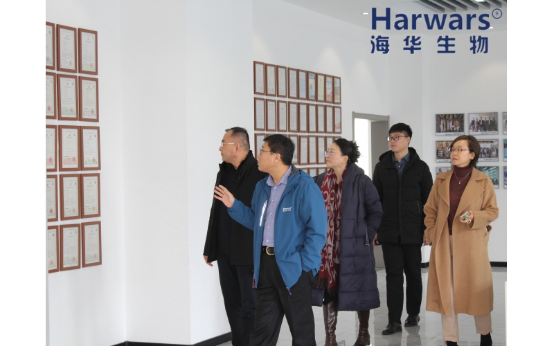 海检集团党委副书记、总经理毕见清莅临j9九游会生物集团调研指导